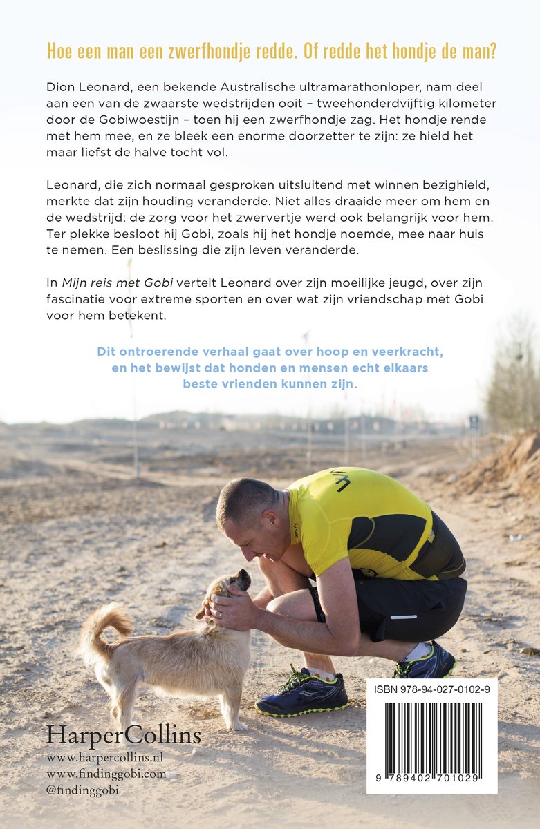 Mijn reis met Gobi - back cover