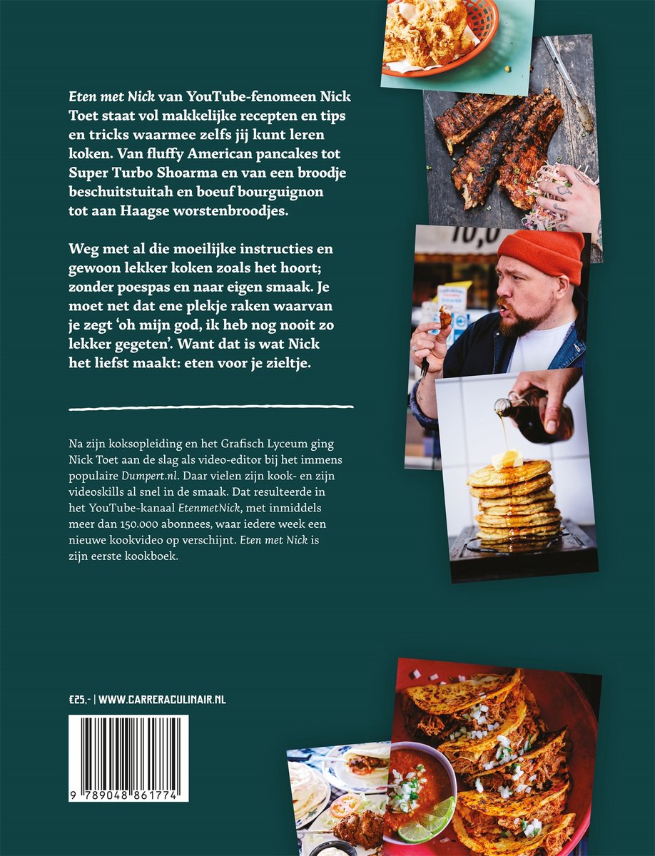 Eten met Nick - back cover