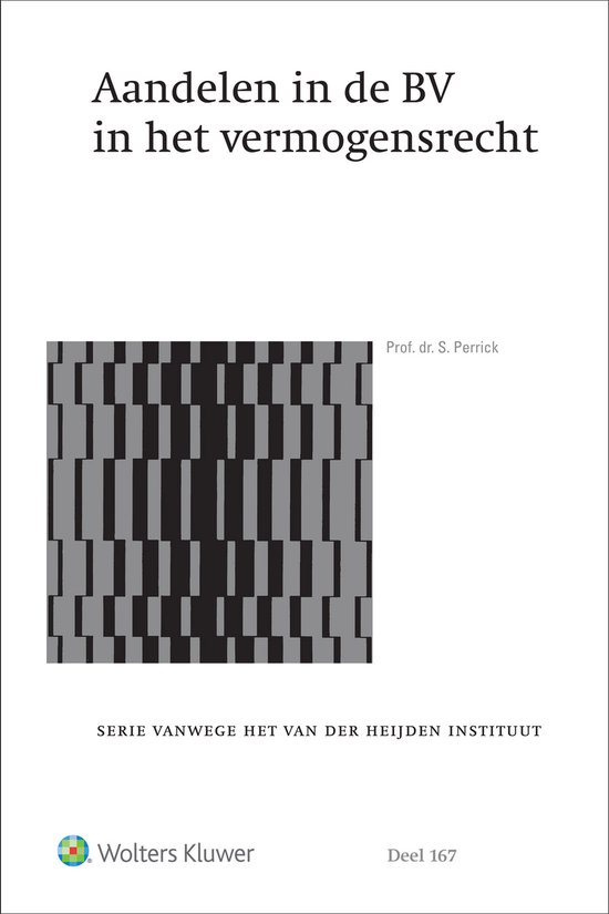 Aandelen in de BV in het vermogensrecht - cover