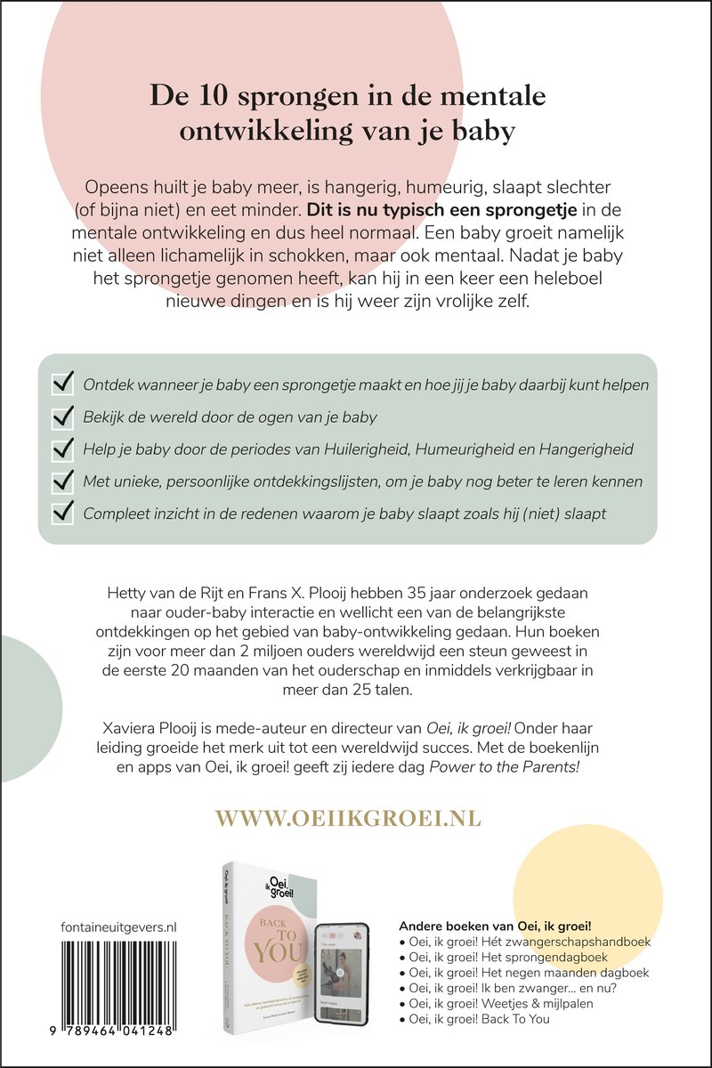 Oei, ik groei! - Oei ik groei! - back cover