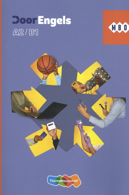 DoorEngels A2-B1 mbo Leerwerkboek - cover