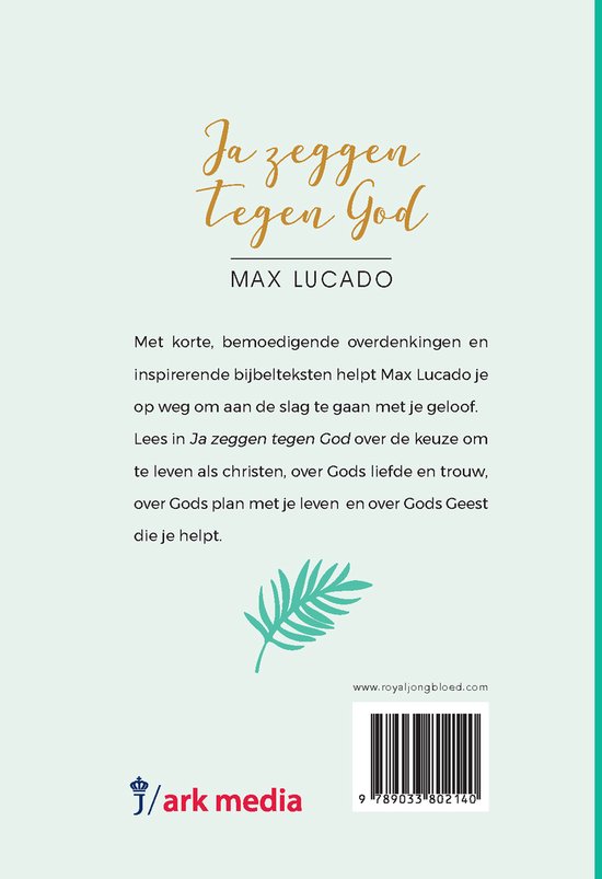 Ja zeggen tegen God