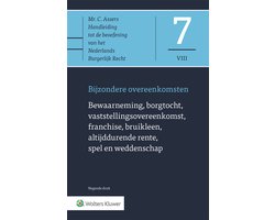 Asser-serie 7-VIII - Bewaarneming, borgtocht, vaststellingsovereenkomst