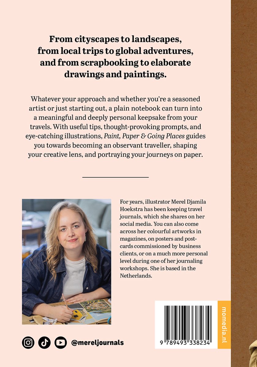 Paint, Paper & Going Places - back cover