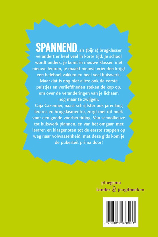 Survivalgids brugklas en puberteit