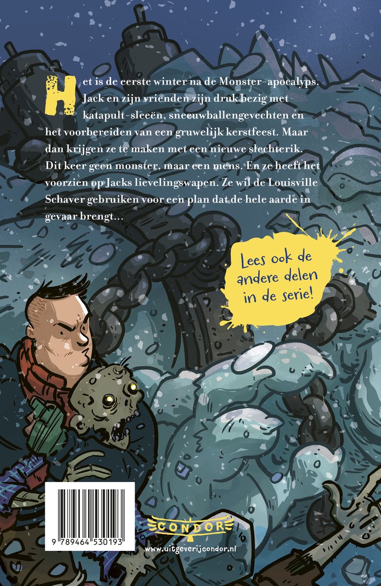 De laatste helden op aarde - De laatste helden op aarde en het kosmische kwaad - back cover