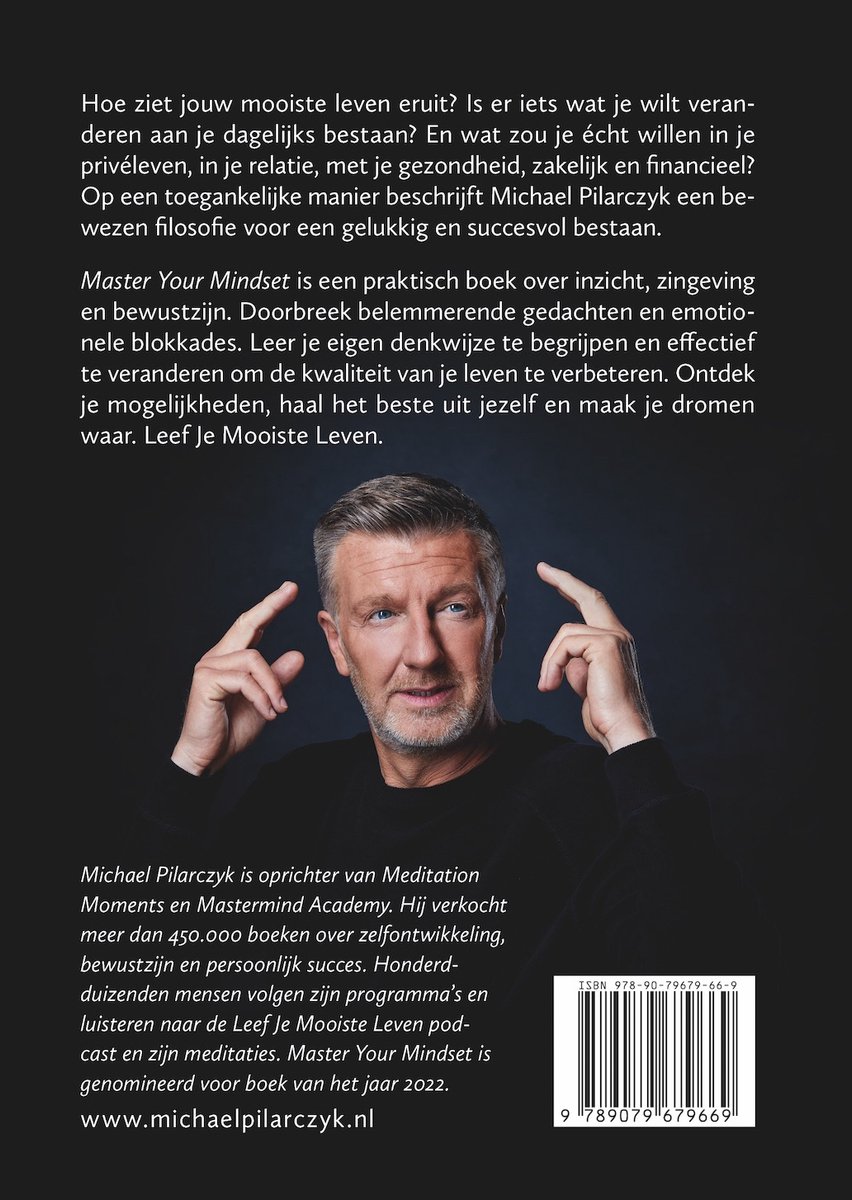 Master Your Mindset - back cover