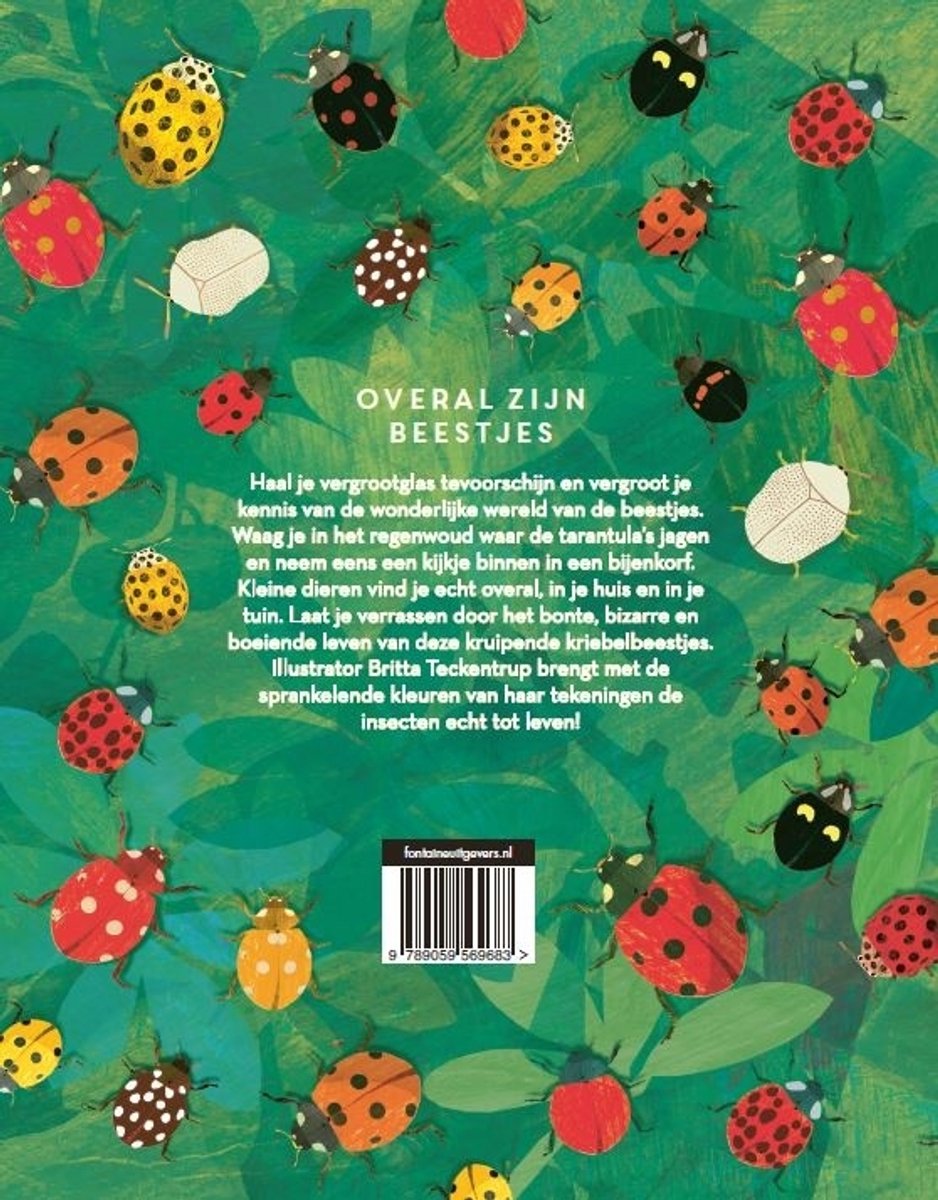 Overal zijn beestjes - back cover