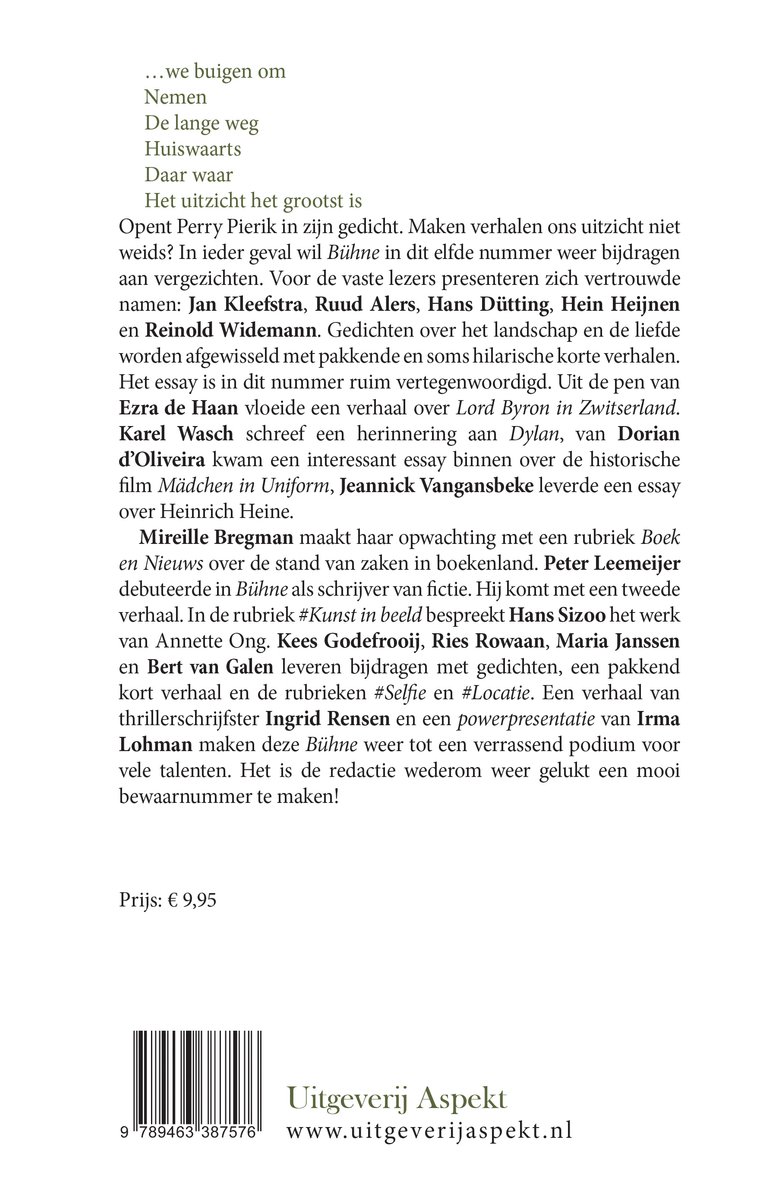 Bühne 11 - back cover
