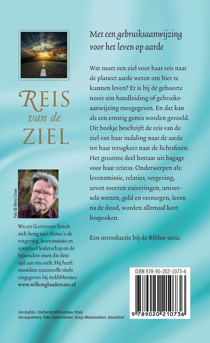 Reis van de ziel - back cover