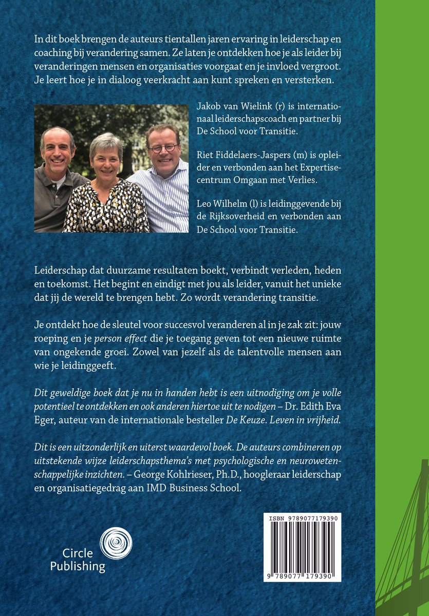 Taal van transitie - back cover