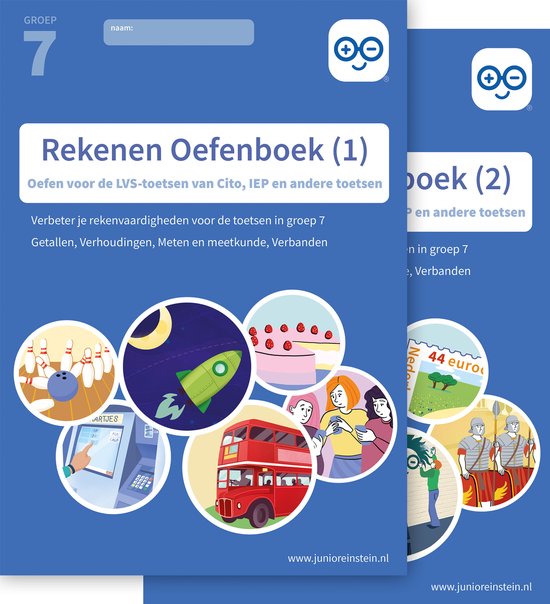 Delen 1 en 2 - Rekenen Oefenboek delen 1 en 2 geschikt voor  ... - cover