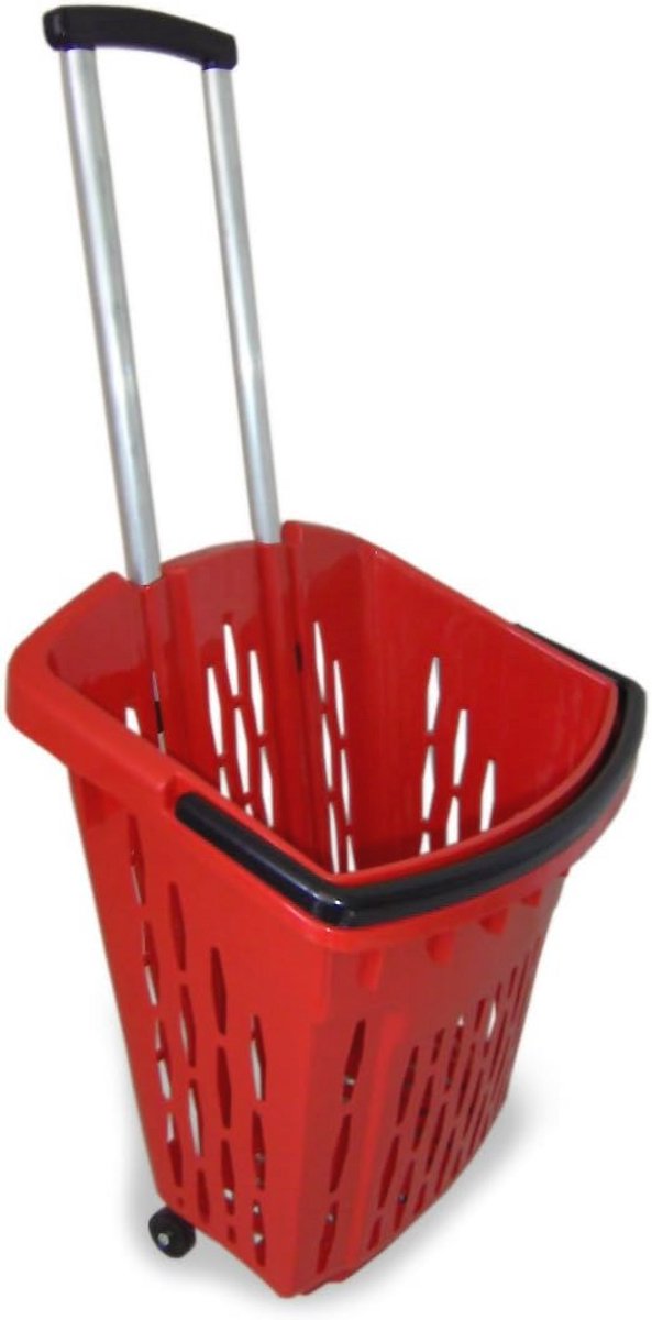 Winkeltrolley Shopper 40 Liter Boodschappenmand met Wielen