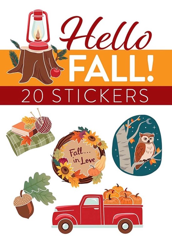 Dover Little Activity Books Stickers- Hello Fall! 20 Stickers