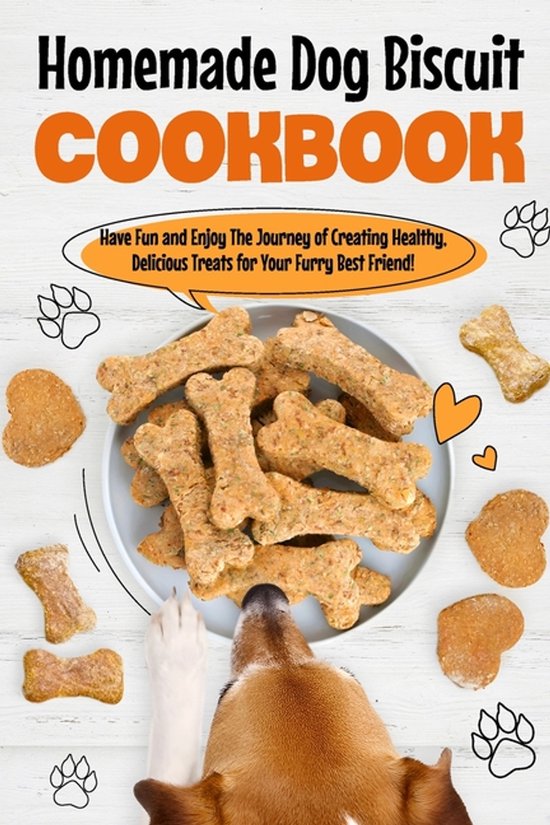 Homemade Dog Biscuit Cookbook - cover
