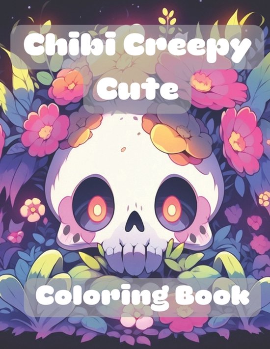 Chibi Coloring Book- Chibi Creepy Cute coloring Book - cover