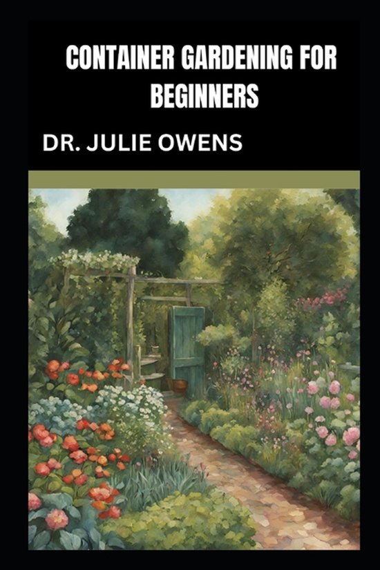 Container gardening for beginners - cover