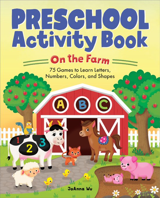 School Skills Activity Books- Preschool Activity Book on the ... - cover