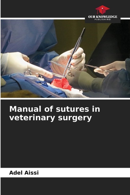 Manual of sutures in veterinary surgery - cover