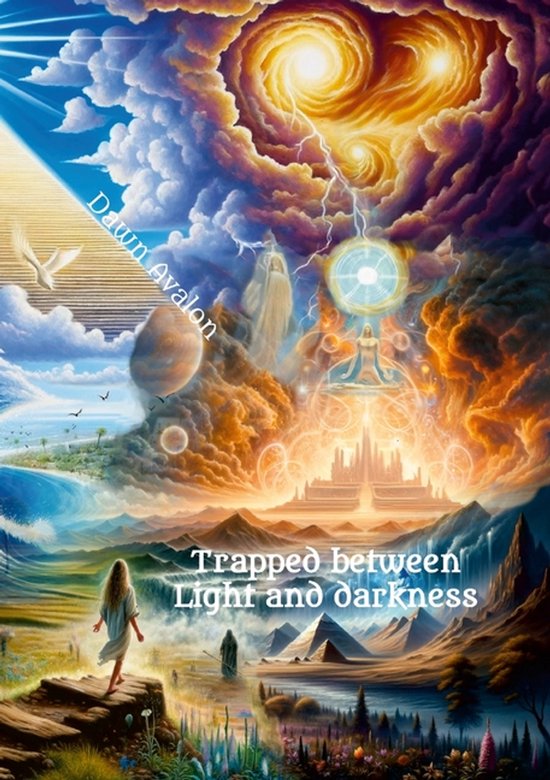 Trapped between Light and darkness - cover