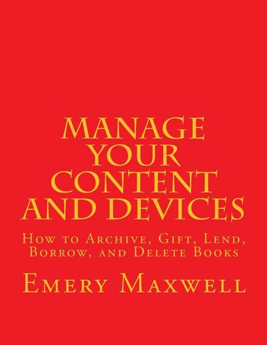 Manage Your Content and Devices - cover