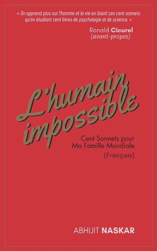 Naskar Multilingual- L'humain Impossible - cover