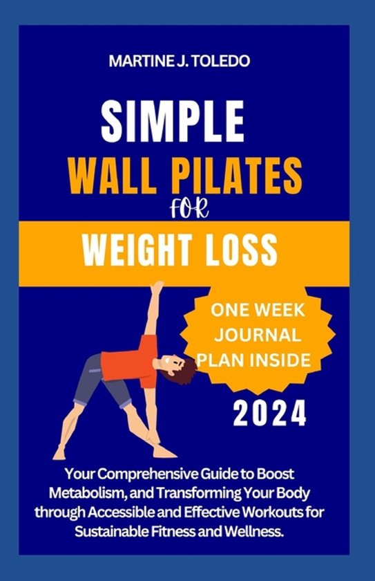 Simple Wall Pilates for Weight Loss - cover