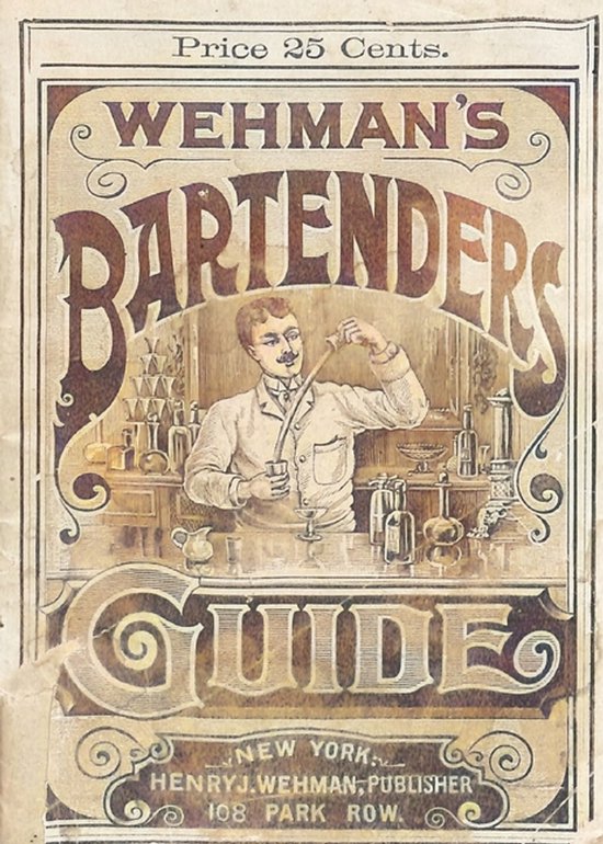 Wehman's Bartenders' Guide - cover