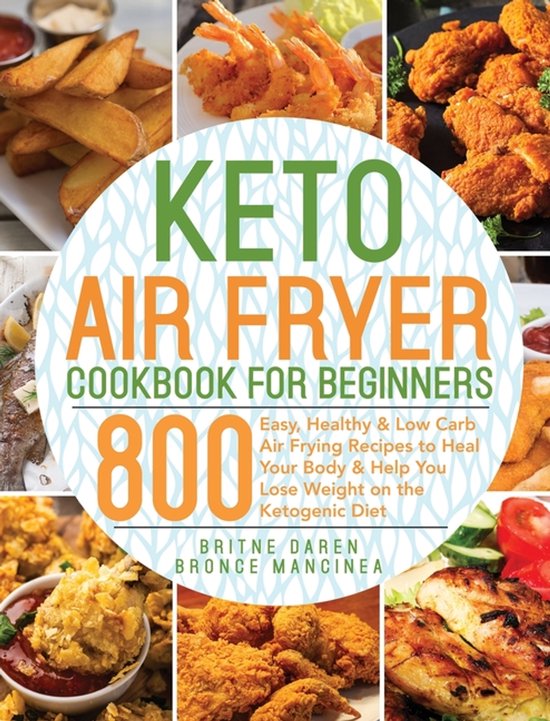 Keto Air Fryer Cookbook for Beginners - cover