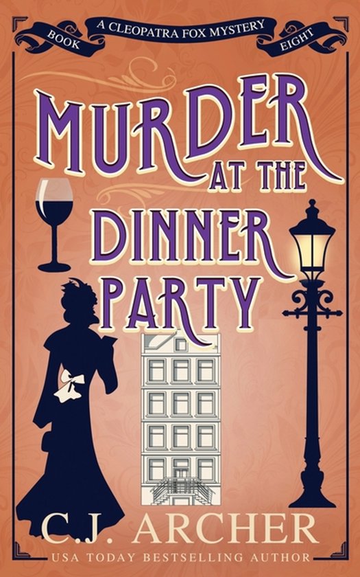 Cleopatra Fox Mysteries- Murder at the Dinner Party - cover