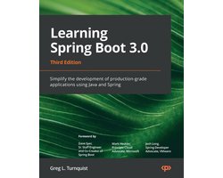 Omslag van Learning Spring Boot 3.0
