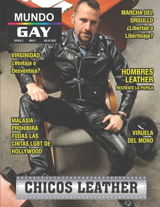 Revista Mundo Gay Julio 2022 - cover