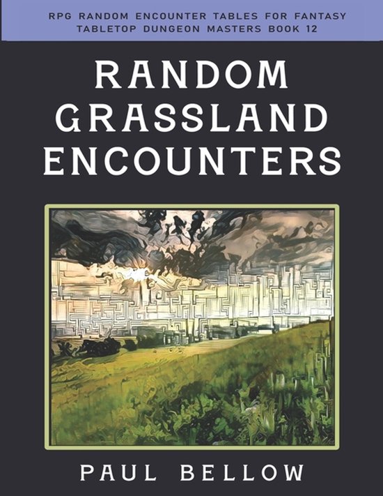 RPG Random Encounter Tables for Fantasy Tabletop Dungeon Mas ... - cover