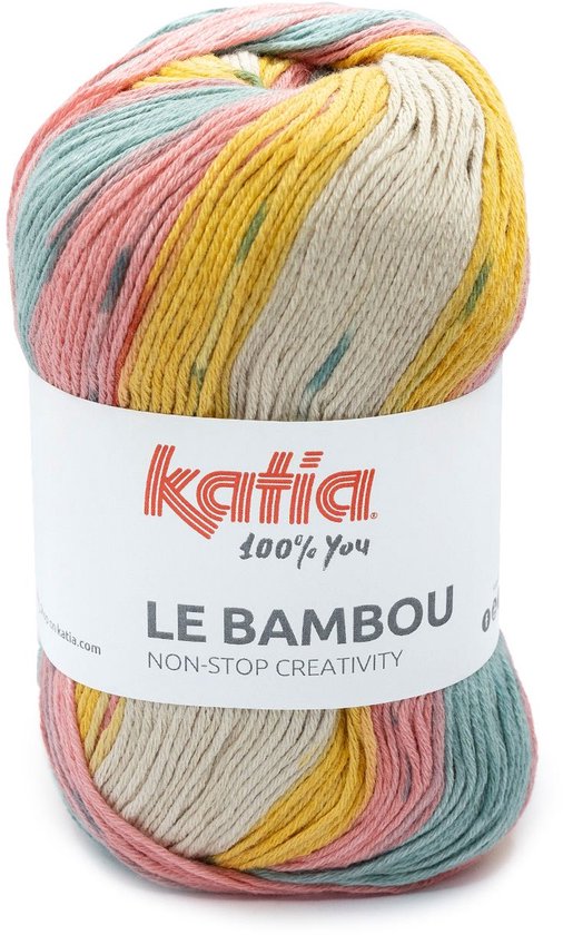 Katia Le Bambou - 100 cosmopolitan - Katoen/Bamboegaren met Kleurverloop