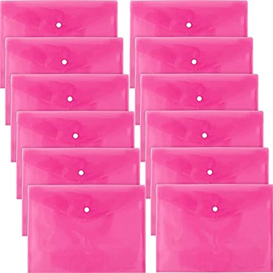 5530 Lot de 12 porte-documents A4 avec fermeture à bouton 5530 Lot de 12 porte-documents A4 avec fermeture à bouton