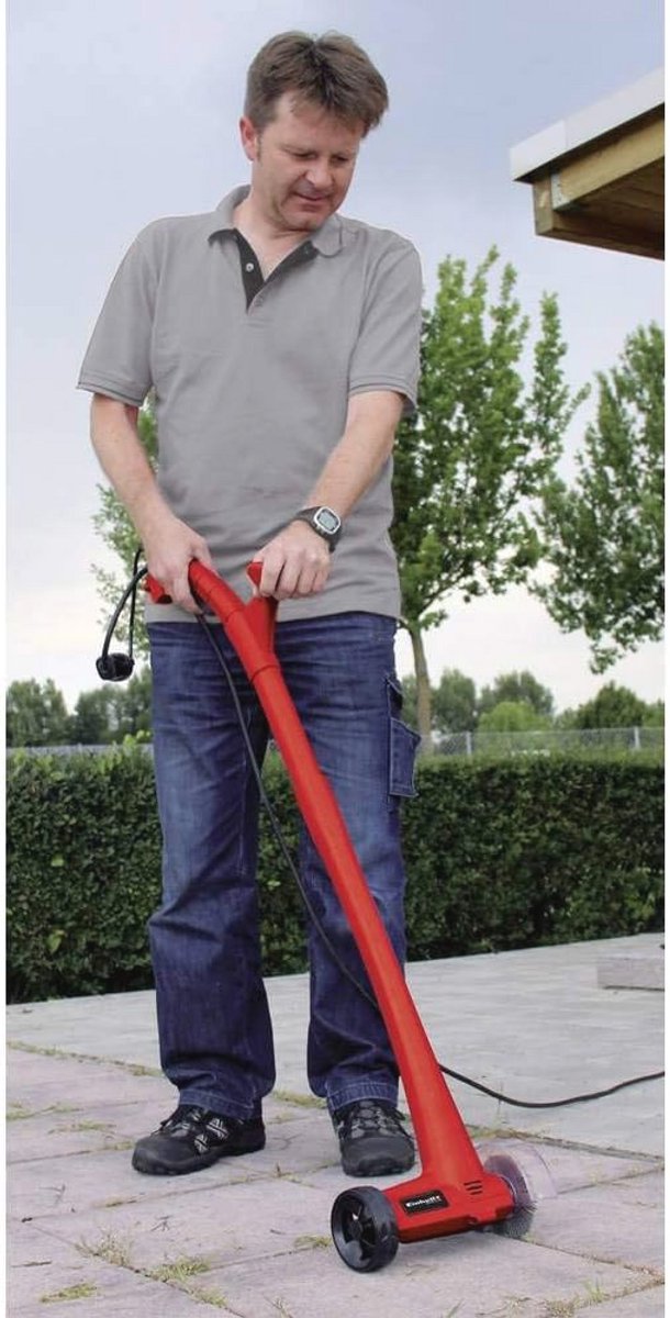 Elektrische Voegreiniger 140 W met Ergonomische Geleidestang en Verwisselbare Borstels van Powerplus — afbeelding 2