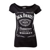 Jack Daniels - Black. Classic Logo Top - Xl
