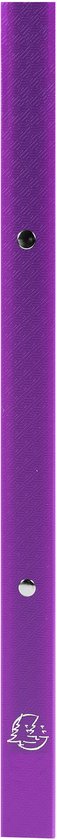 Exacompta 25x Classeur 2 anneaux 15mm polypropylène OPAK - A4 - Violet - 54197SE