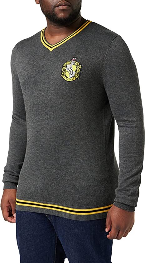 Harry Potter Pull Anthracite Hommes Poufsouffle S bol