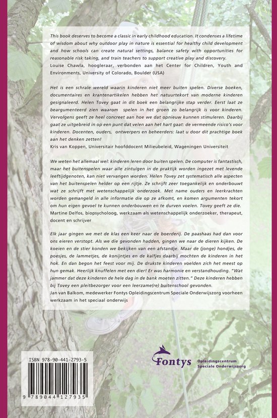 Fontys Reeks Educatief 12 - Laat ze buiten spelen