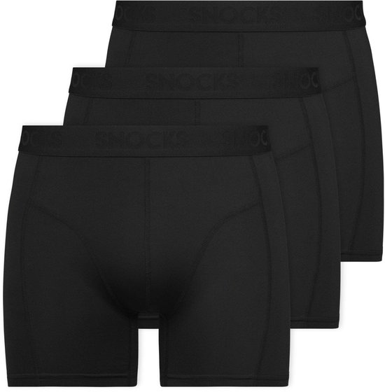 SNOCKS Performance Boxershorts Heren â€“ Comfortabel & Ademend â€“ Perfect voor Sport & Dagelijks Gebruik â€“ 3 Stuk