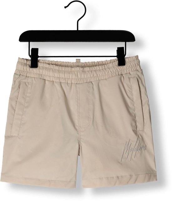 Malelions Swim Shorts Zwemkleding Jongens - Taupe - Maat 152