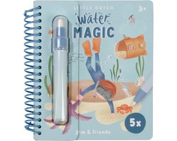 foto van Little Dutch Jim & Friends – Watertekenboek