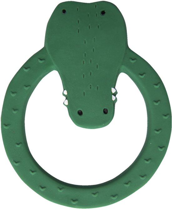 Trixie Baby rubber bijtring Mr. Crocodile