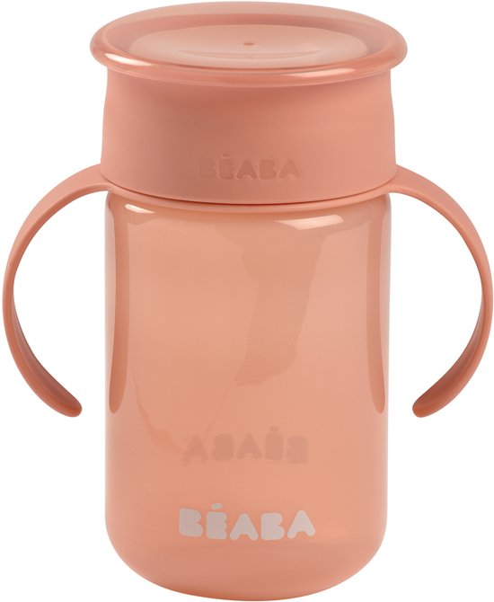 Gobelet en Cuir Béaba 340 ml | Rose