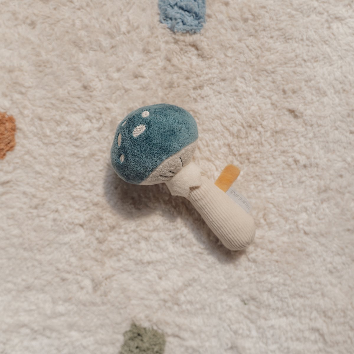 Little Dutch Rammelaar Paddenstoel - Forest Friends - baby speelgoed - grijp baby speelgoed — afbeelding 6