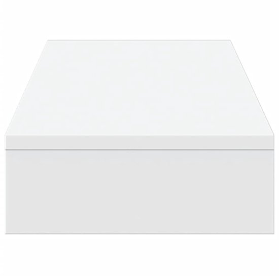 Vidaxl monitorstandaard 100x27x10 cm bewerkt hout betongrijs