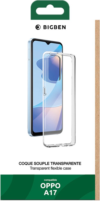 Oppo A17, TPU, Transparente