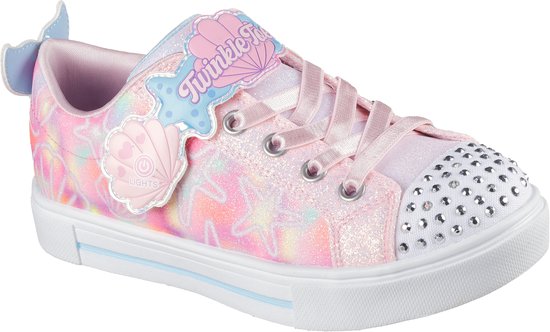 Skechers Twinkle Sparks - Underwater M - Baskets pour femmes Filles - Rose