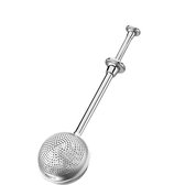 Lot De 2 Infuseurs à Thé En Inox 304 - Cuillère Filtrante Avec Poignée Télescopique, Pour Thé En Vrac, Café, Ou Saupoudrage